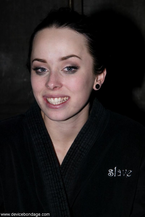 Pretty red lace panties are a distant memory for this miss who is naked during salacious slave training. - XXXonXXX - Pic 17