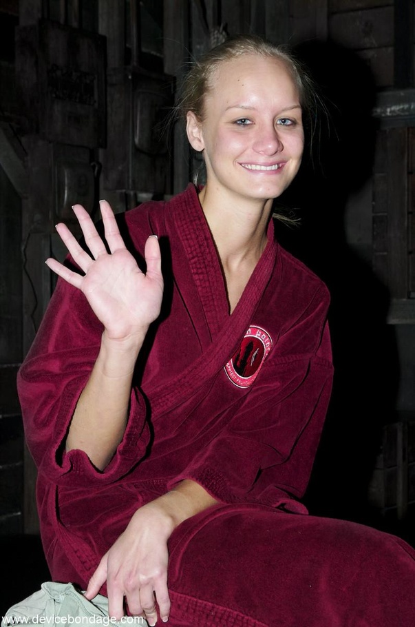 Blonde is suspended and stuck in the side with sticks, as she is reminded she’s no longer the boss of herself. - XXXonXXX - Pic 18