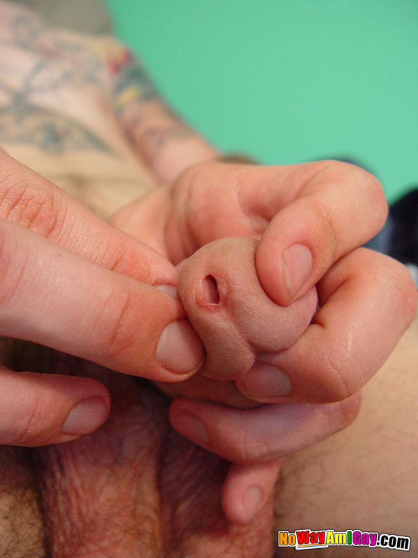 Inked rocker shows off his dick and cums ov - XXX Dessert - Picture 11