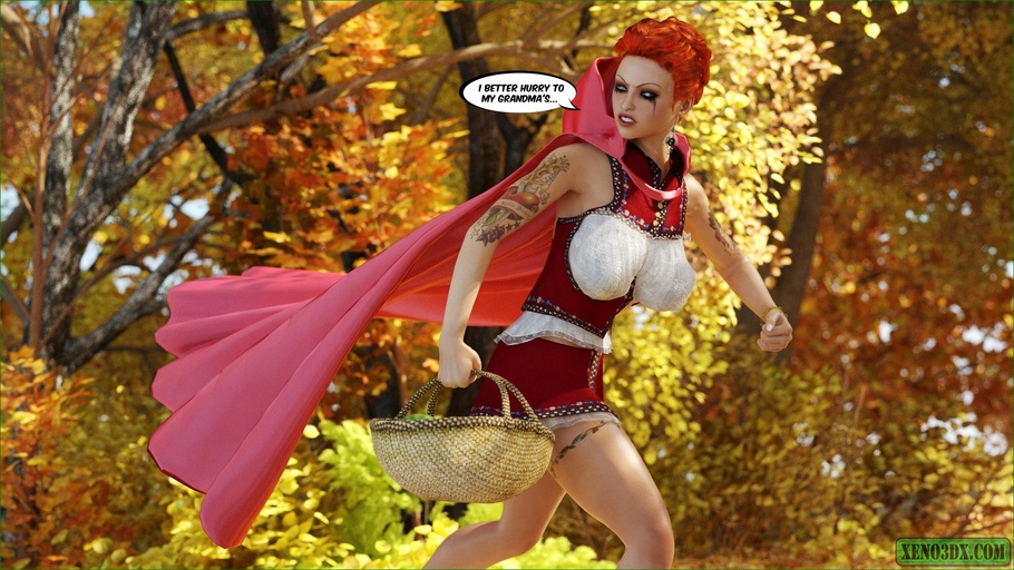 Fairy Animated Gif Monster 3d Porn - Tattooed fairy tale tart is taken doggy-style by a wolfish ...