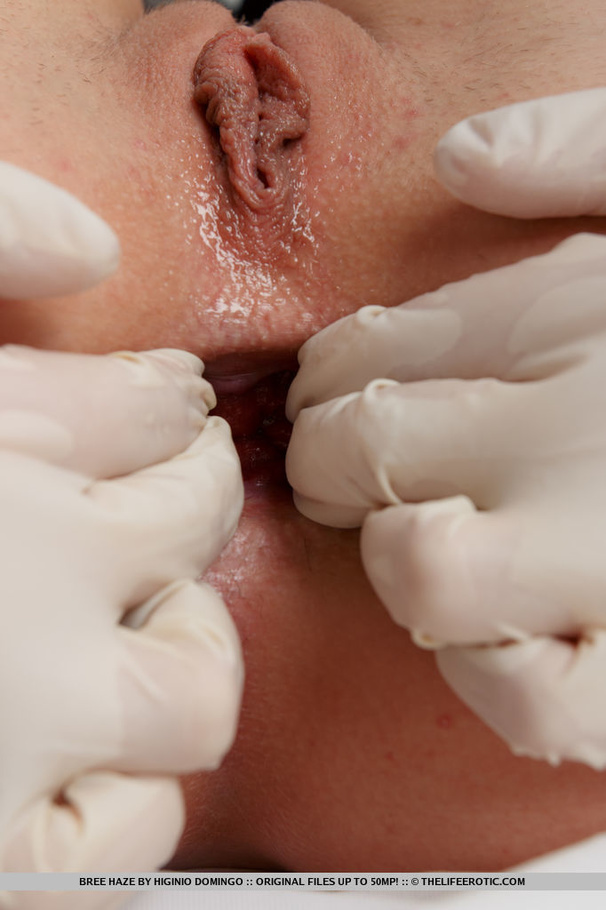 Hot nurse wears gloves and examines her ass - XXX Dessert - Picture 14