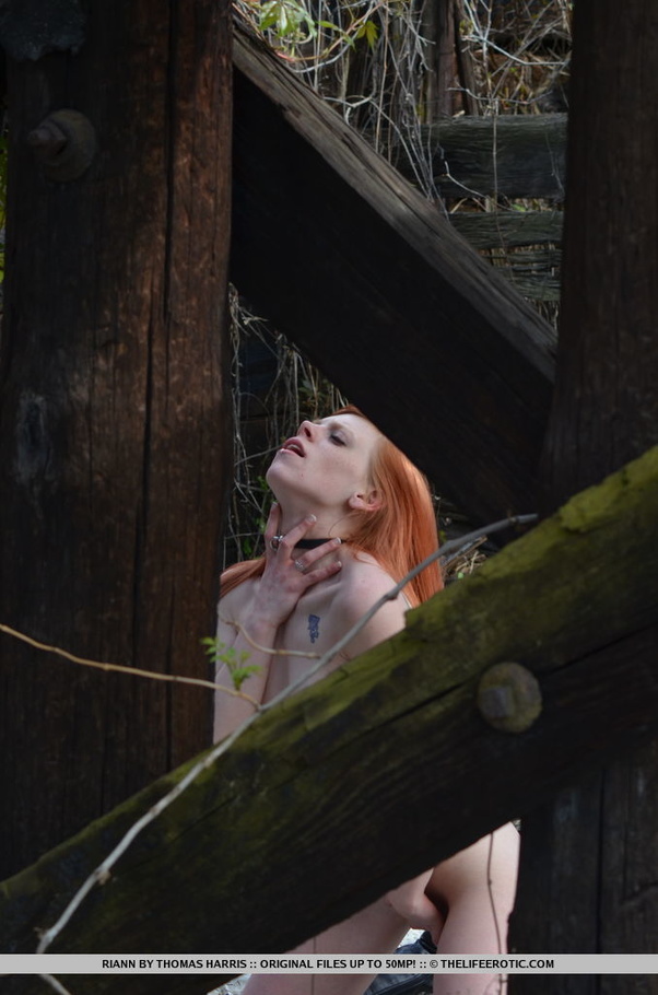 Kinky redhead strips and plays with her cun - XXX Dessert - Picture 6