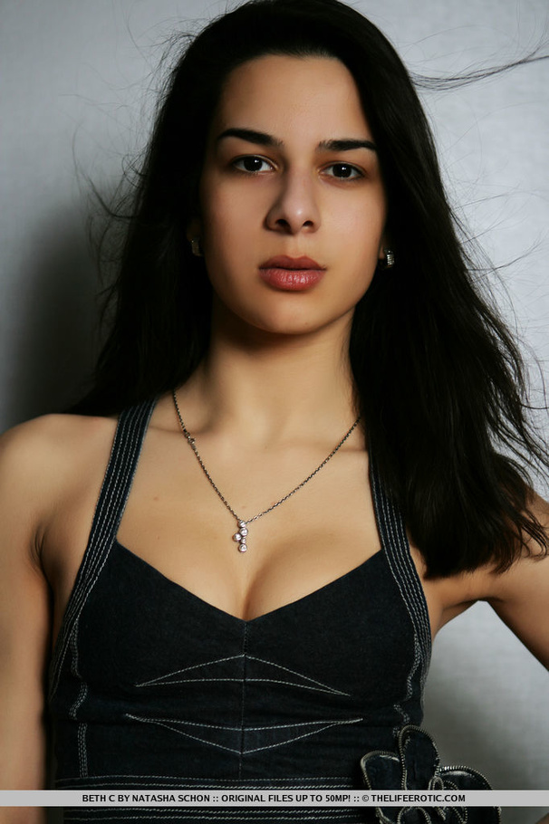 Sultry girl in stockings takes it all off a - XXX Dessert - Picture 1