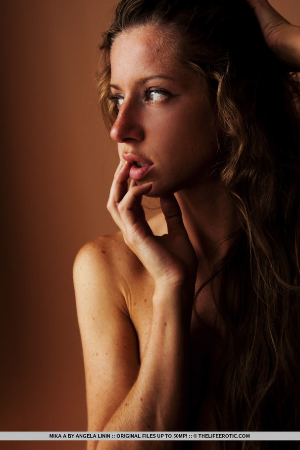 Skinny blonde takes off her loose dress and - XXX Dessert - Picture 15