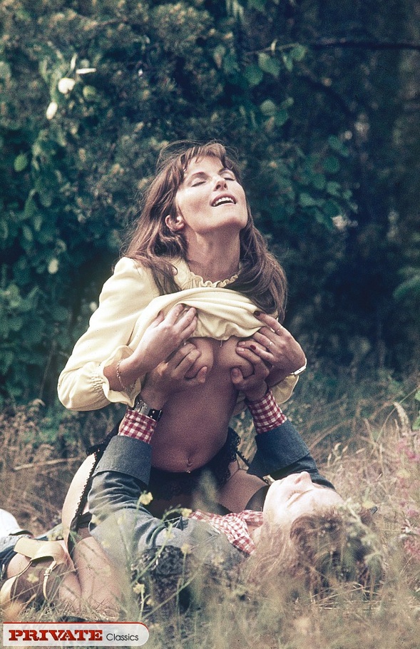 Beautiful babe in white dress, black stocki - XXX Dessert - Picture 5