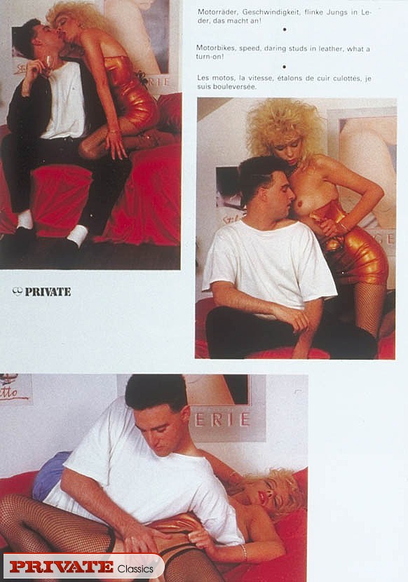 Steaming hot blonde teases a hot bike rider - XXX Dessert - Picture 5