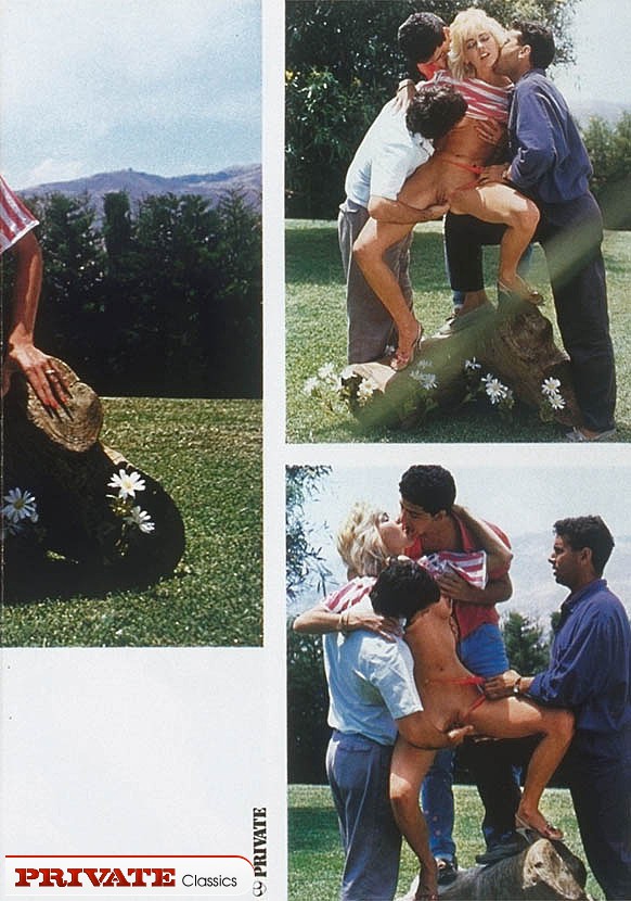 Alluring babe in white nighty and stockings - XXX Dessert - Picture 10