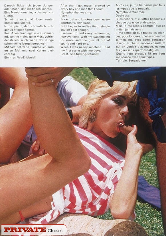 Blonde bombshell in black stockings and pin - XXX Dessert - Picture 10