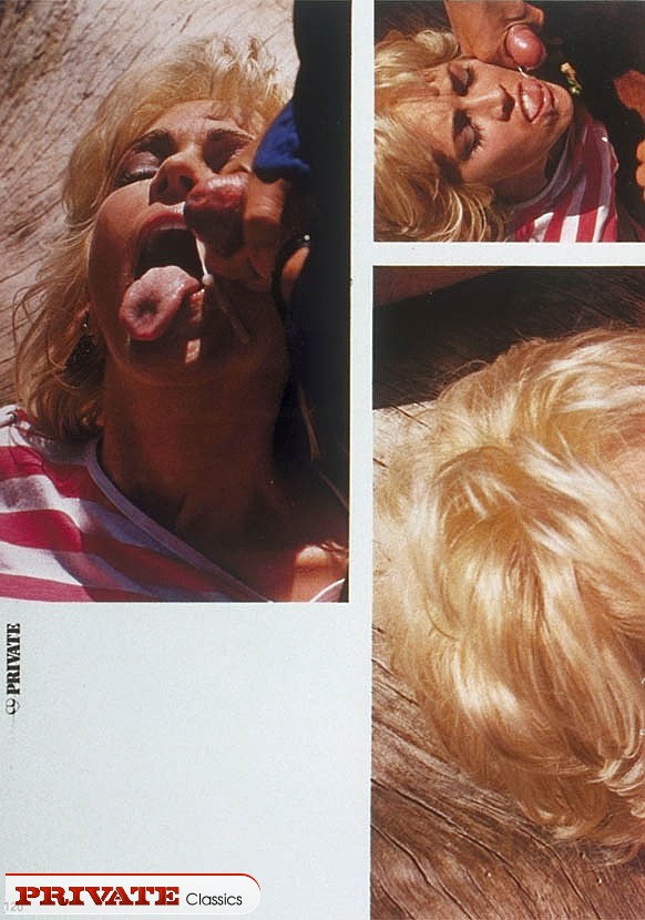 Blonde bombshell in black stockings and pin - XXX Dessert - Picture 11