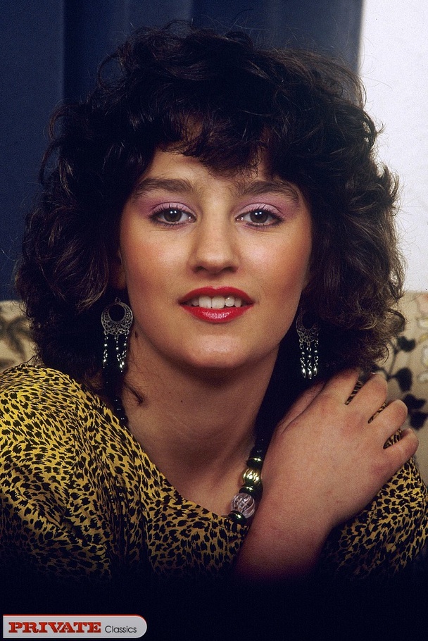 Blonde hottie in blue dress, purple lingeri - XXX Dessert - Picture 2