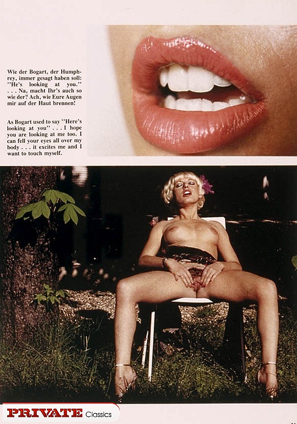 Blonde bombshell lays down on a brown and w - XXX Dessert - Picture 6