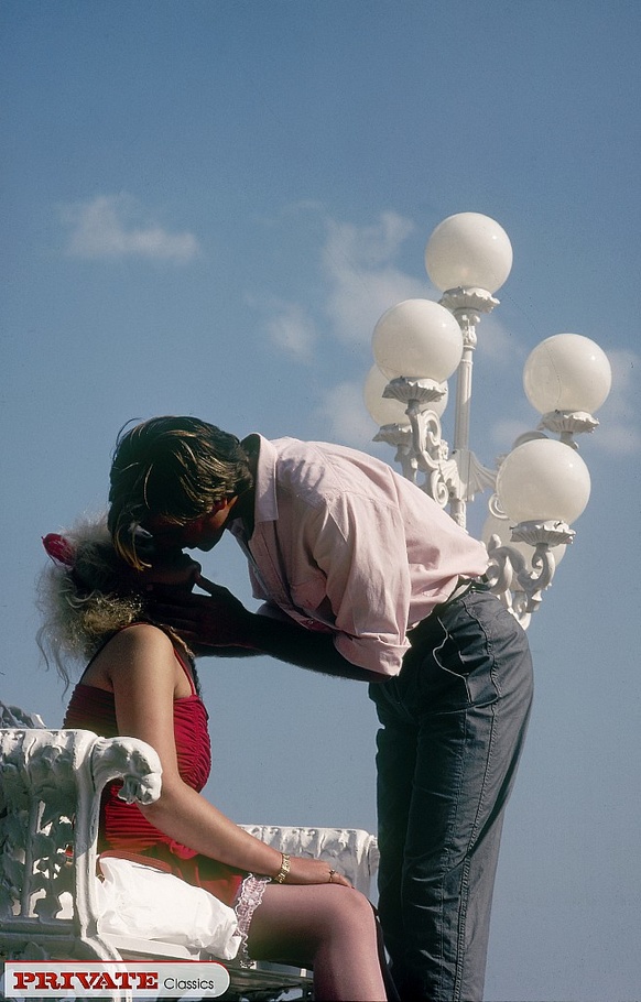 Blonde hottie takes off her red dress then  - XXX Dessert - Picture 3