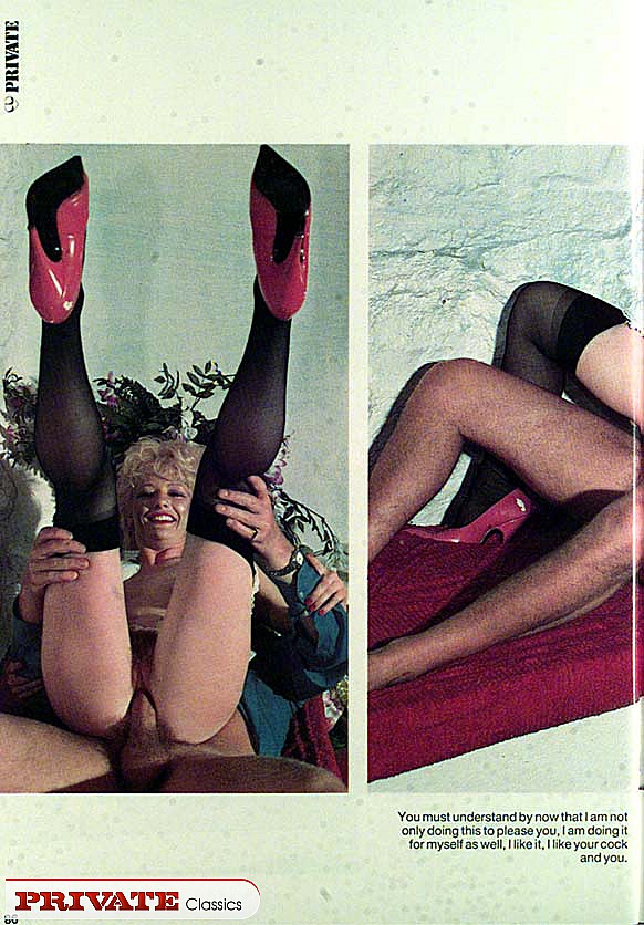 Lesbian cougar in black and brown dress, bl - XXX Dessert - Picture 11