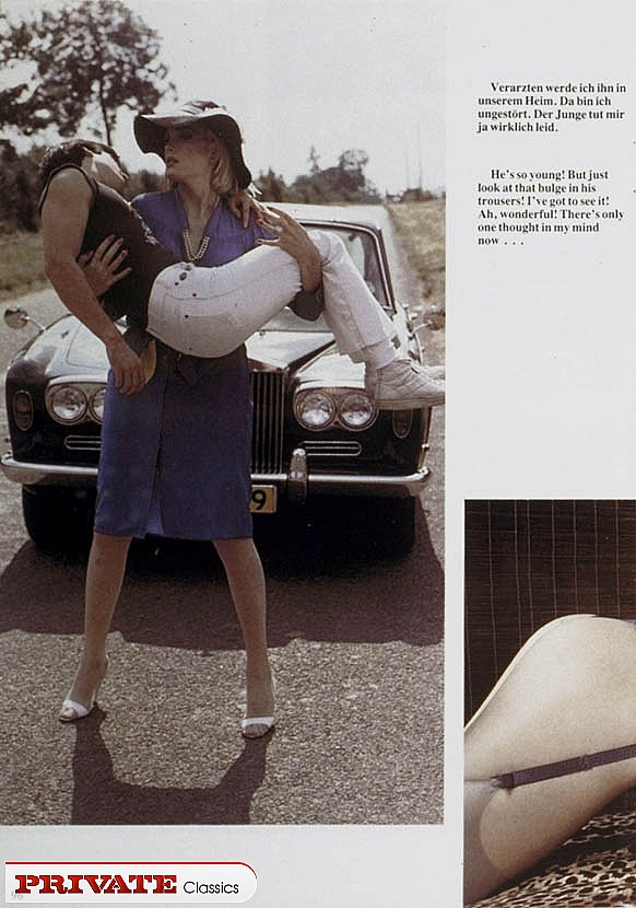Blonde hottie rescues and brings home a hun - XXX Dessert - Picture 2