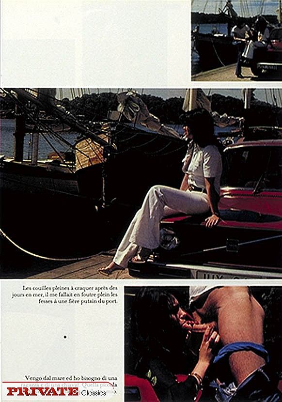 Blonde hottie in gold blouse and black stoc - XXX Dessert - Picture 6