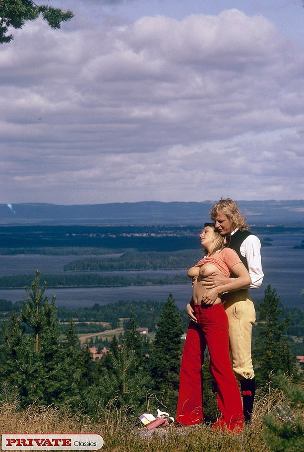 Sweet babe lets a handsome blonde take off  - XXX Dessert - Picture 1