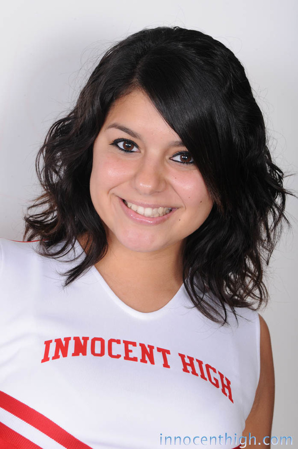 Chubby cheerleader practices her routine an - XXX Dessert - Picture 1