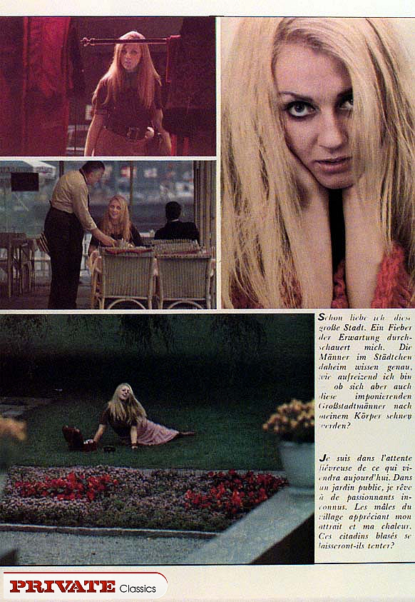 Steaming hot blonde reveals her indulging pussy on a brown couch before she takes off her red shirt and bares her lusty boobs and stunning body. Two blonde hotties gets on their knees and pumps a huge dick til it blows on their beautiful faces. - XXXonXXX - Pic 1