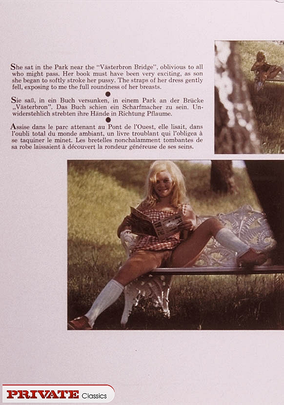 Naked hottie with sweet boobs and stunning body sucks her boyfriend's dick then lets him finger her twat til he cums on her face on a pink bed. Blonde hottie in red and white checkered dress, white socks and brown shoes sits on a white bench and shows her indulging boobs and pussy. - XXXonXXX - Pic 9