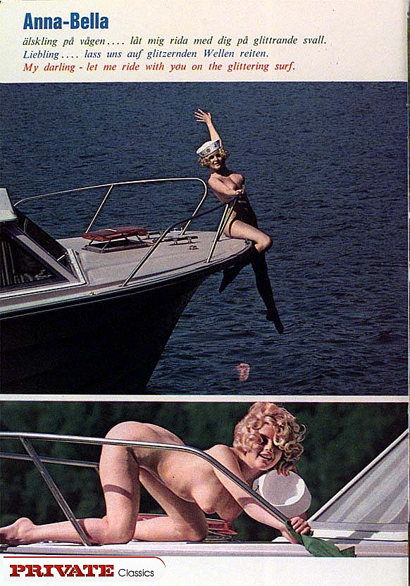 Luscious babe with smoking hot body teases with her indulging boobs and lusty pussy as she pose naked in a yacht. Naked babe with sweet boobs and steaming hot body in black stockings lets a horny hunk fuck her before she lets a steaming hot blonde with stunning body in pink blouse and black stockings suck his dick on a blue bed. - XXXonXXX - Pic 6