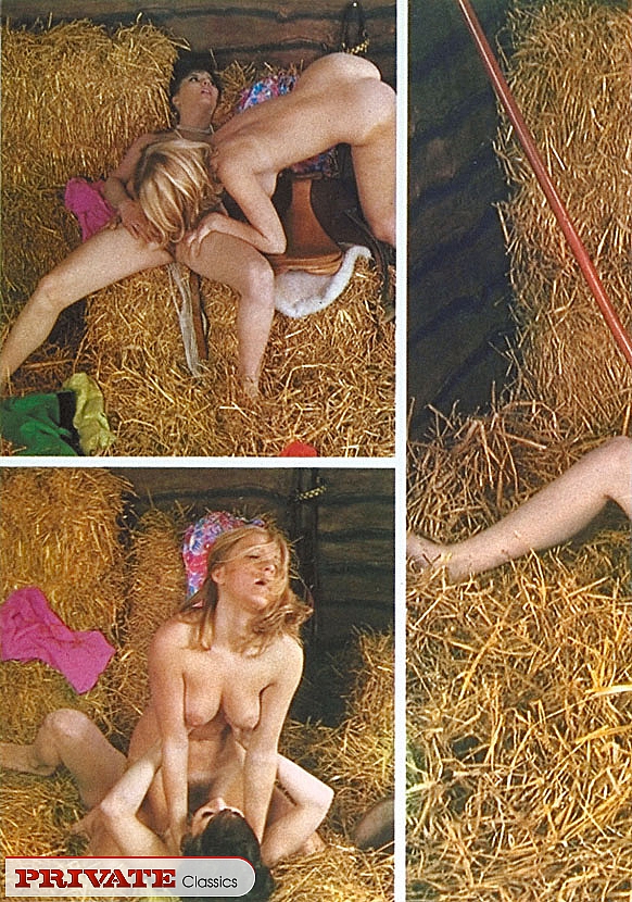 Sweet blonde in silver panty and her bandmates in red lingerie all wearing white boots shows their juicy boobs and display their foxy bodies while they play topless. Foxy blonde in pink blouse and green skirt pose her banging body while she rides on a horse before she gets naked and reveals her indulging boobs as she lick pussies with another steaming hot chick in different positions in a barn. - XXXonXXX - Pic 11