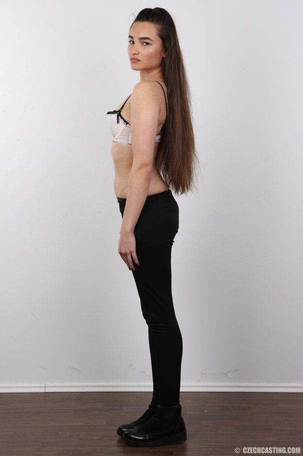 This petite brunette tramp looks tough, but she goes down easy - XXXonXXX - Pic 5