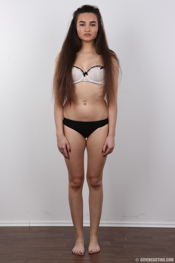 This petite brunette tramp looks tough, but she goes down easy - XXXonXXX - Pic 7