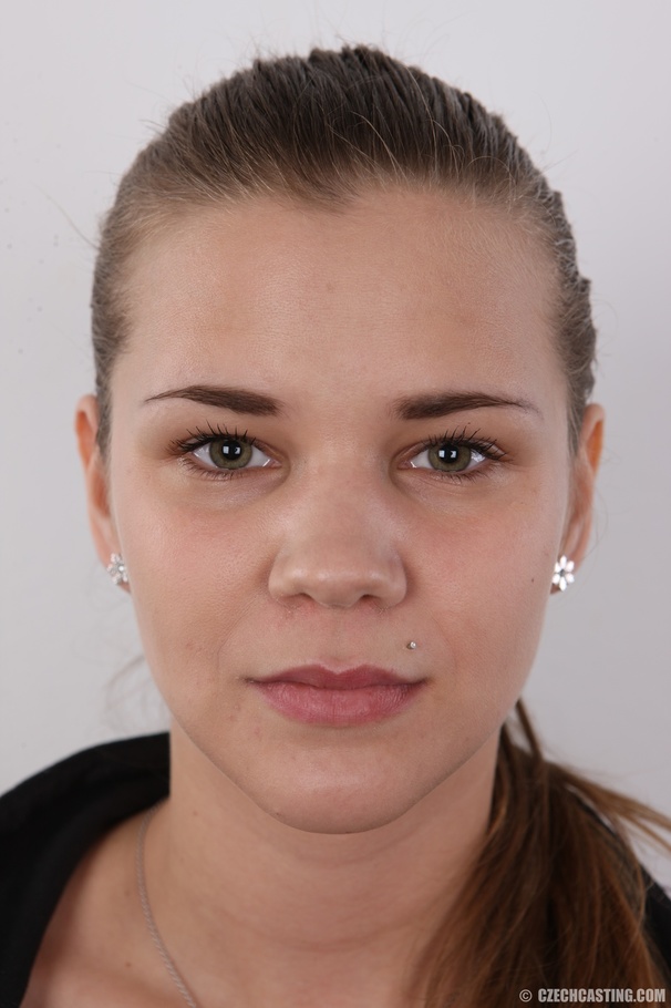 This lovely whore enthusiastically sucked every drop from the camera man's cock - XXXonXXX - Pic 1