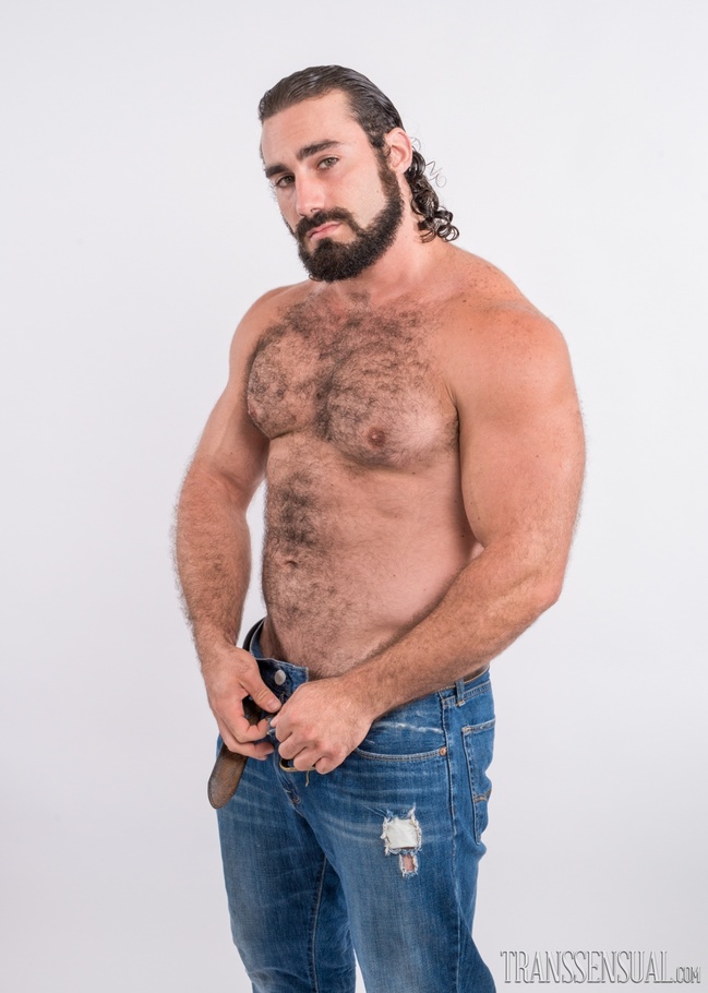 Buff stud poses with her sexy lover to show their cocks - XXXonXXX - Pic 10