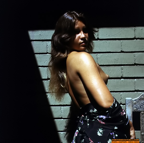 Teasing brunette in pink flowery panties ce - XXX Dessert - Picture 6