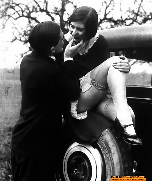 Fair couple girls in black and white dresse - XXX Dessert - Picture 8