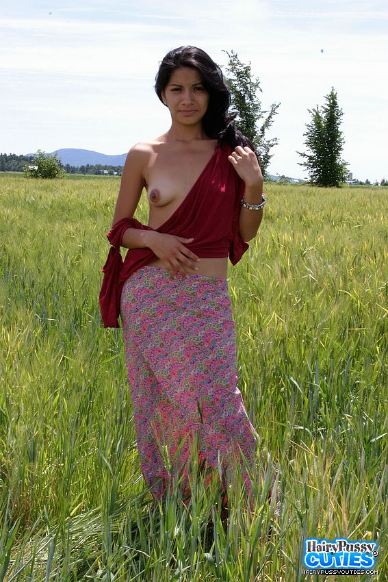 Sweet babe peels down her red blouse and sh - XXX Dessert - Picture 7
