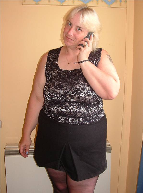 Chubby blonde displays her super size body  - XXX Dessert - Picture 4
