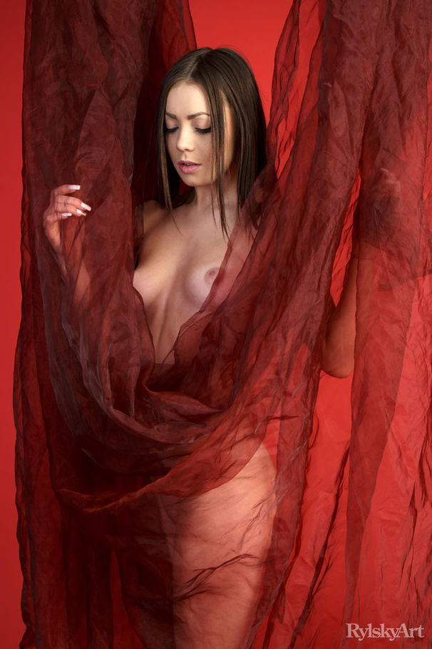 Gorgeous teen displays her skinny body with - XXX Dessert - Picture 1