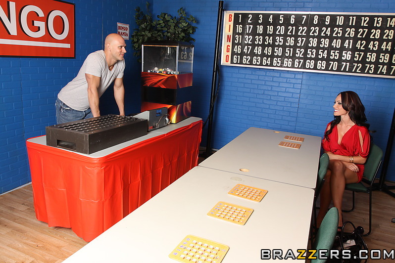 Sexy brunette wins bingo by teasing and fuc - XXX Dessert - Picture 6