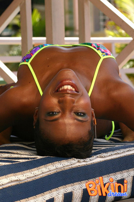 Foxy ebony displays her smoking hot body in - XXX Dessert - Picture 13