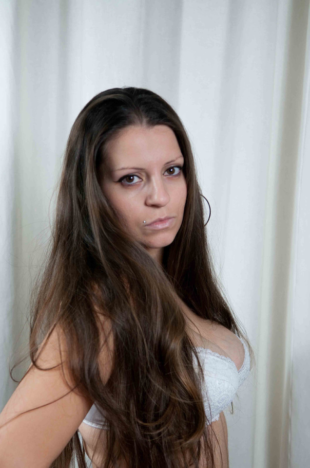 Pretty babe poses with her boobs exposed, then shares a cock with her fat friend - XXXonXXX - Pic 3