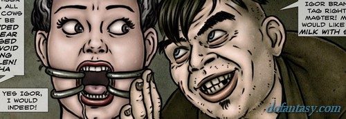 Perverse scientist is about to - BDSM Art Collection - Pic 3