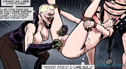 Helpless Fisting - The most brutal fisting with a helpless - BDSM Art Collection - Pic 2