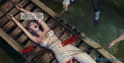 Hardcore tortures for a long-legged - BDSM Art Collection - Pic 4