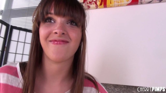 Cute chick strips her clothes and drills he - XXX Dessert - Picture 1