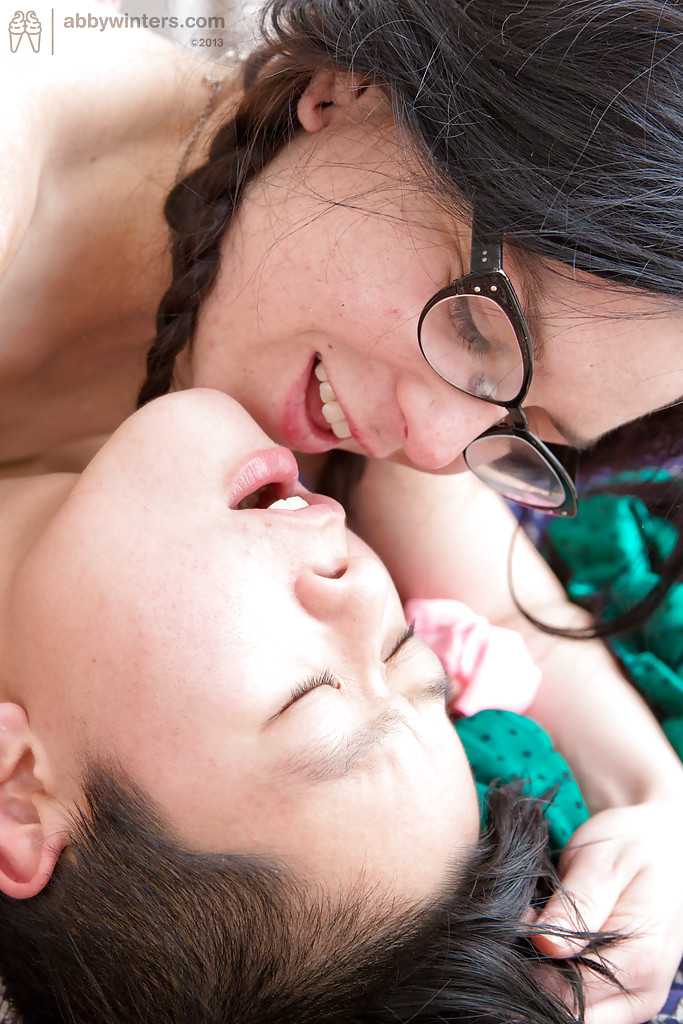 Tiny tits rough tribbing lesbians - XXX Dessert - Picture 15