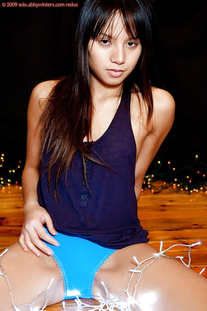 Exotic brunette teen amateur. Silvie. Picture 3.