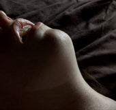 Sexy Australian brunette teen Hyperballad exposing her goods on a cam.