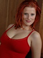 Hot redhead hottie milking her - Picture 2