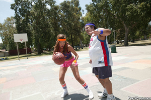 Isis plays ball with Ron Jeremy in the b - XXX Dessert - Picture 1