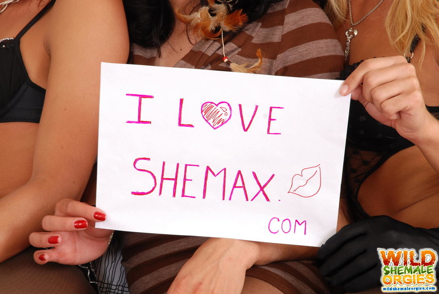 Blonde tranny gets ass stuffed with shecock - XXX Dessert - Picture 2