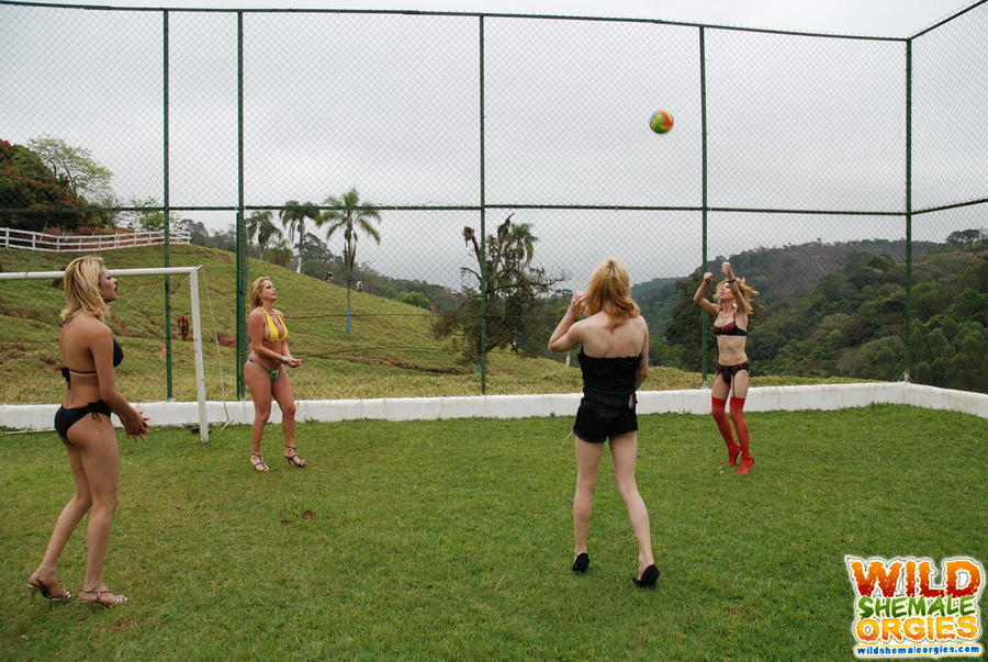 Blonde gets boobs covered in shecock jizz - XXX Dessert - Picture 5