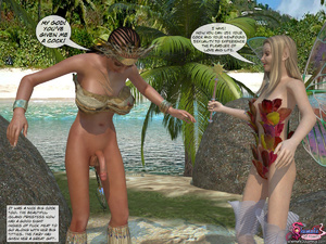 Shemale Fairytale - when priestess has d - Picture 2