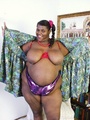 Tolna is a black BBW with a super large - Picture 5